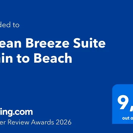 Ocean Breeze 1min To דירה